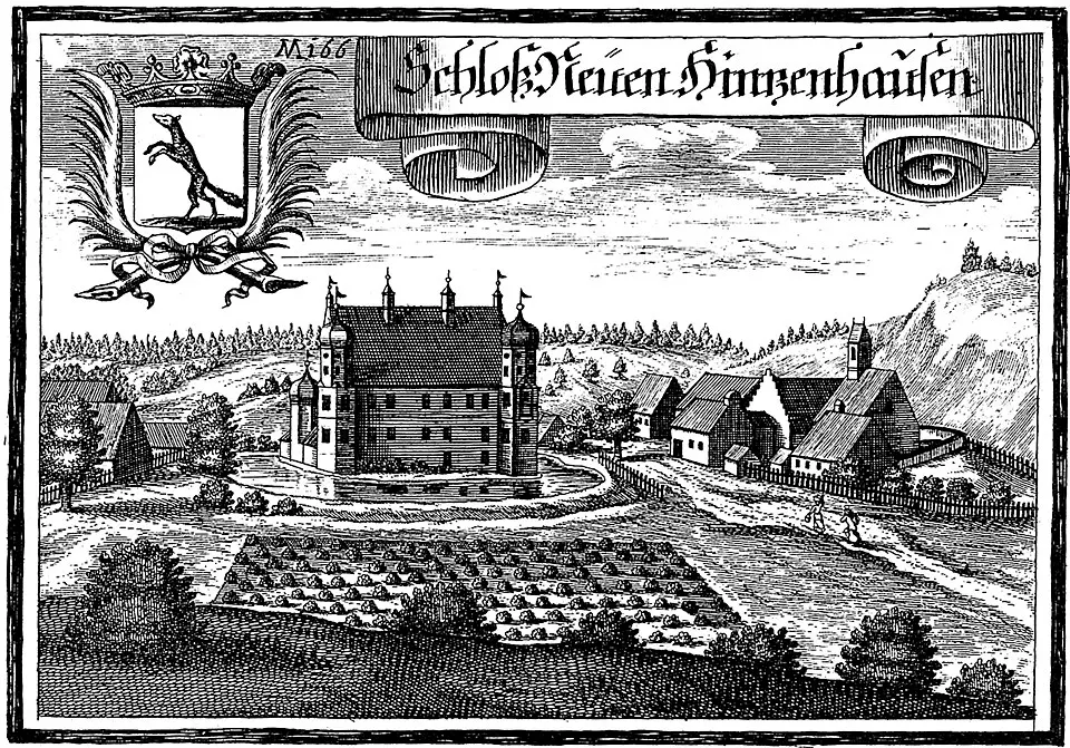 Obrázek: Michael Wening · Public domain Schloss Neuenhinzenhausen