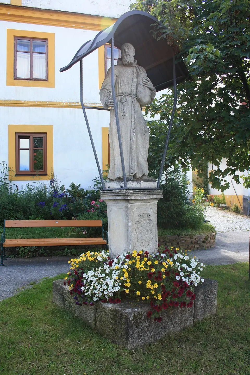 Bild: Kwerdenker · CC BY-SA 3.0 Figurenbildstock, hl. Felix von Cantalice