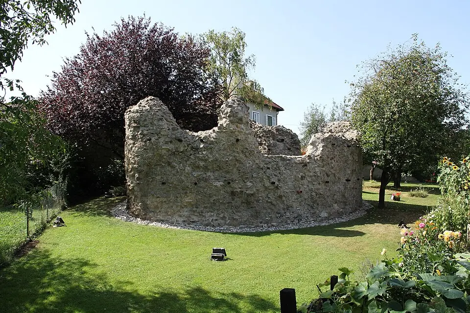 Fächerturm des röm. Kastells