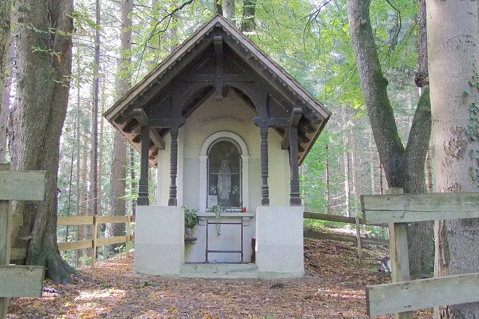 Flur-/Wegkapelle, hl. Maria