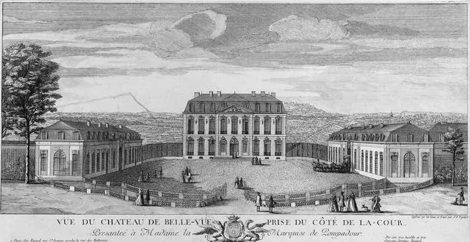 Bild: Jacques Rigaud · Public domain château de Bellevue