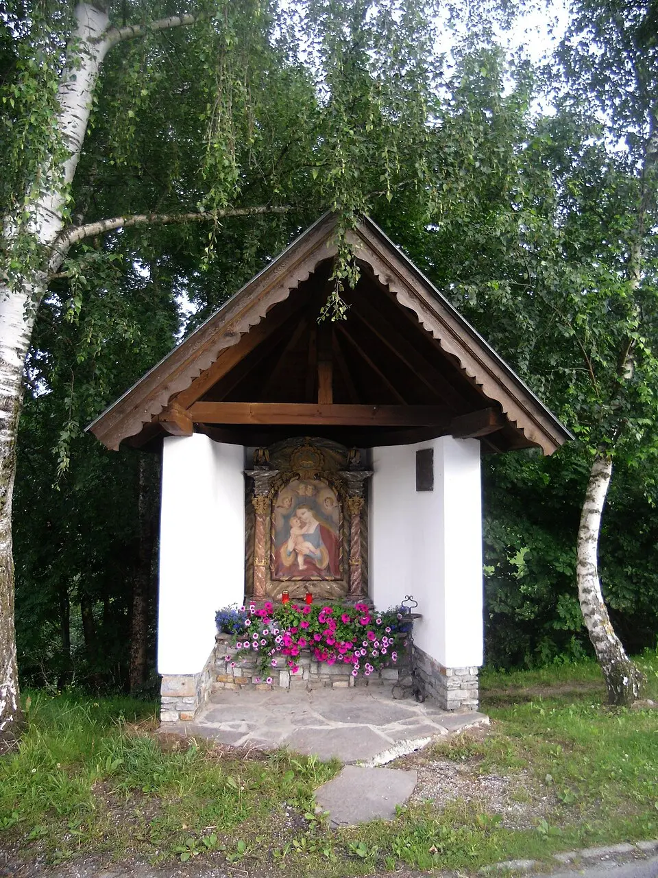 Bild: Alletto (talk) · CC BY-SA 3.0 AT Kapelle bei den Einedhöfen, Berger-Kapelle