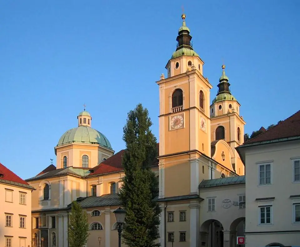 cathédrale Saint-Nicolas de Ljubljana