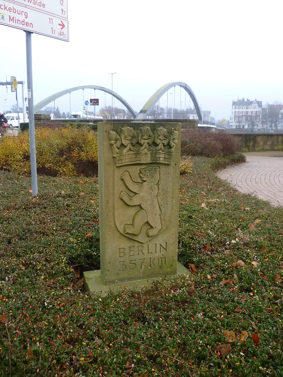 Berliner Kilometerstein