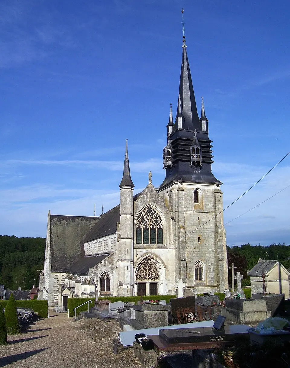 Obrázek: Stanzilla · CC BY-SA 3.0 église Notre-Dame de la Couture de Bernay