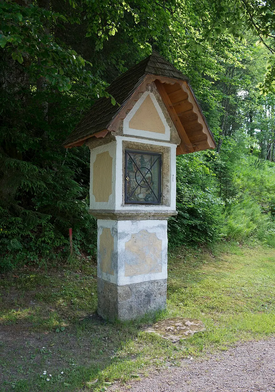 Bild: Kulac · CC BY-SA 3.0 AT Bildstock, sogen. Ursprungskapelle