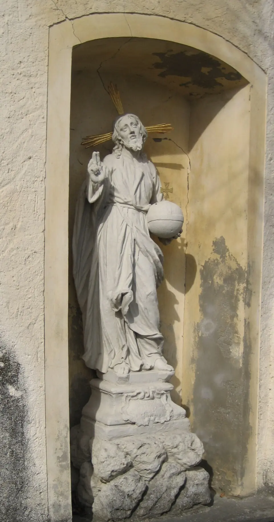 Bild: Priwo · Public domain Figurenbildstock Christus Salvator