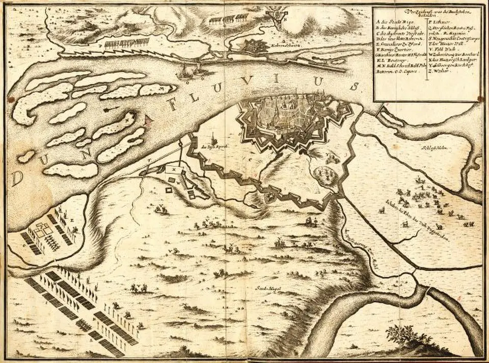 Belagerung von Riga (1700)