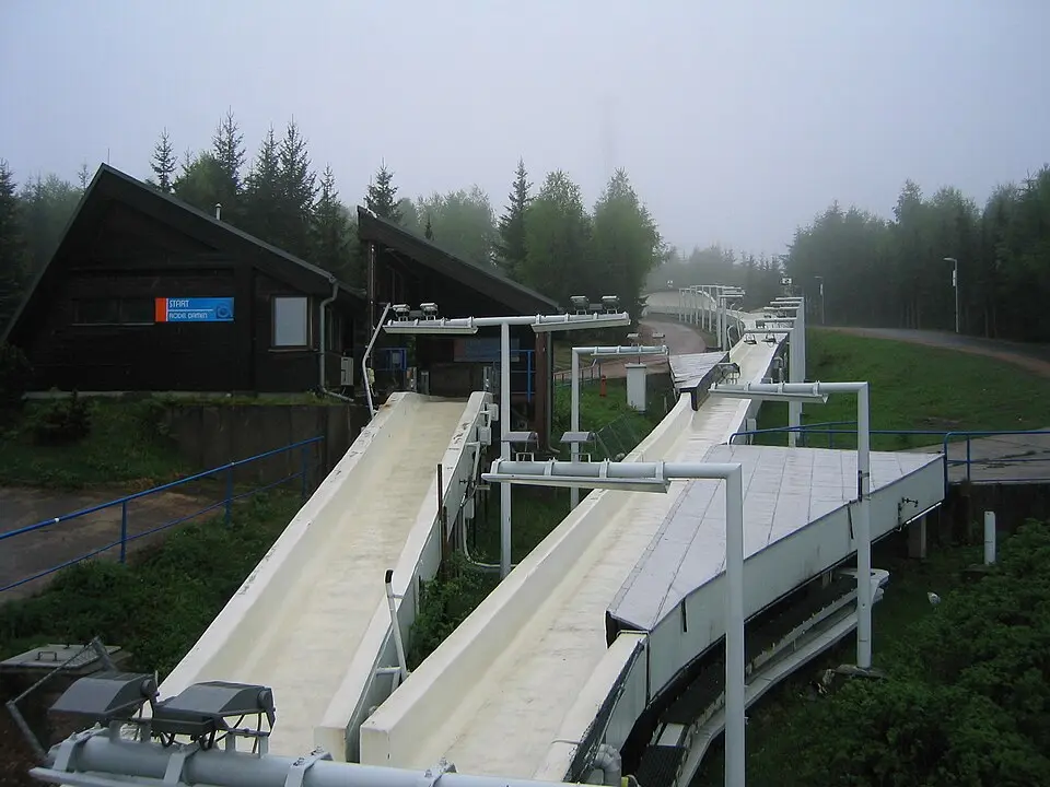 Piste de bobsleigh, luge et skeleton d'Altenberg