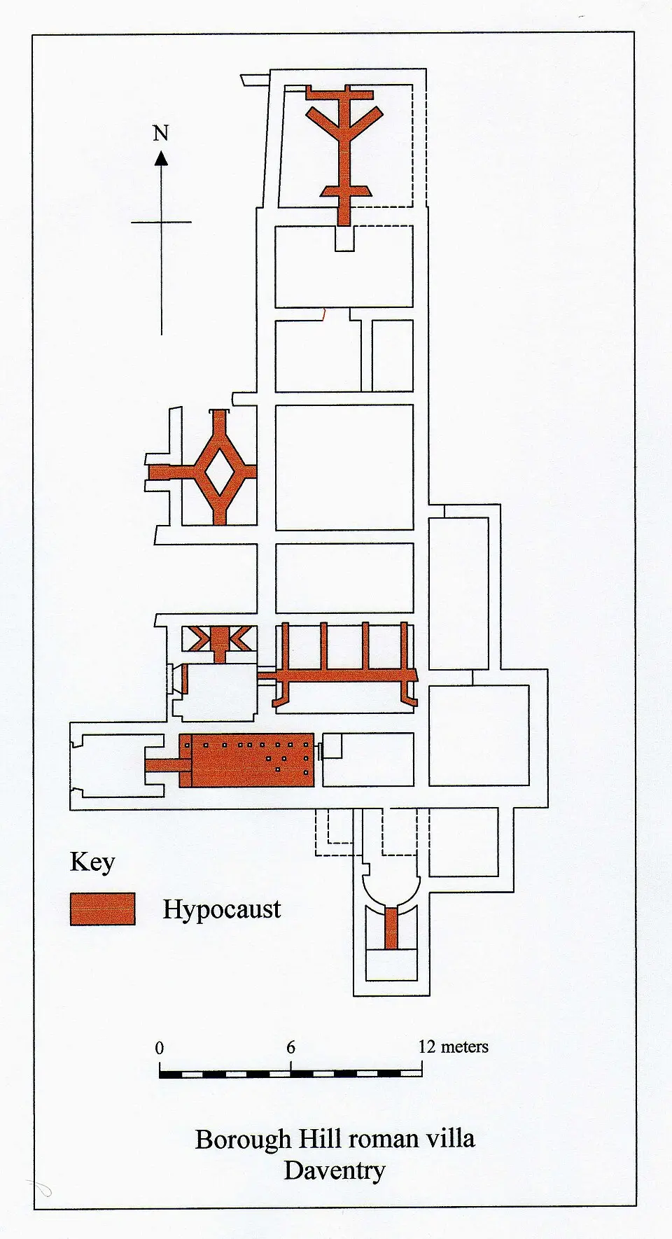 Borough Hill Roman building