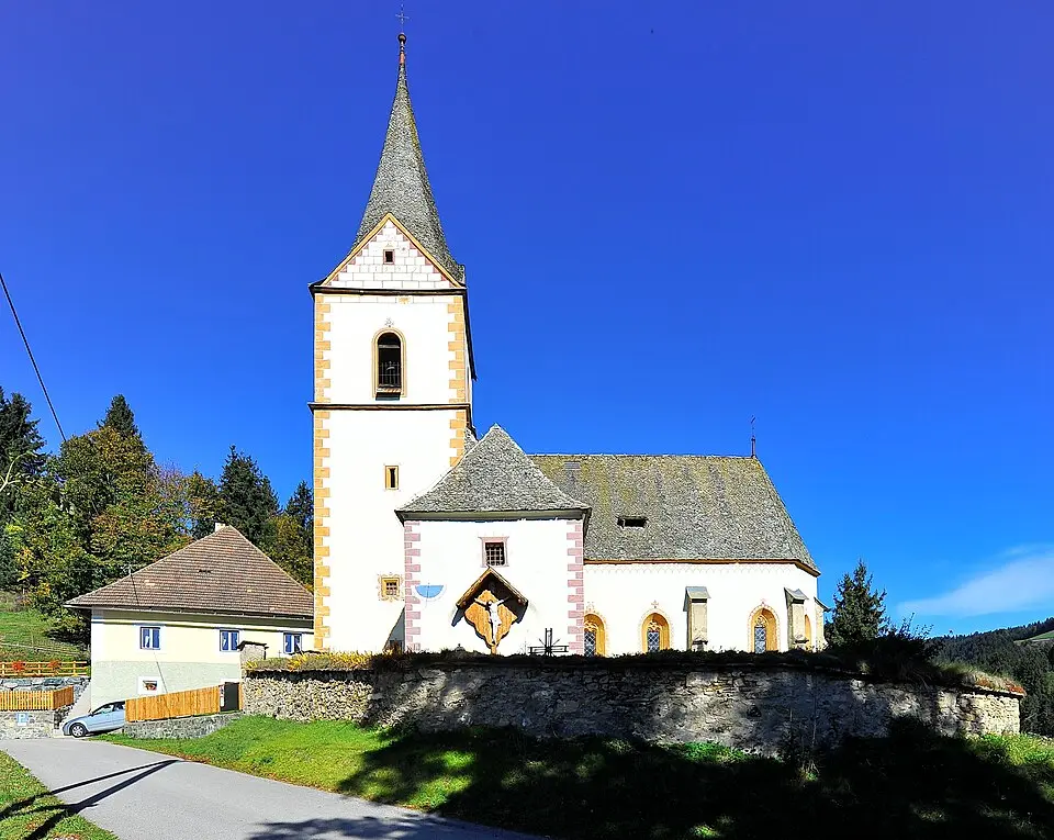 Kath. Pfarrkirche hl. Ulrich mit Friedhof