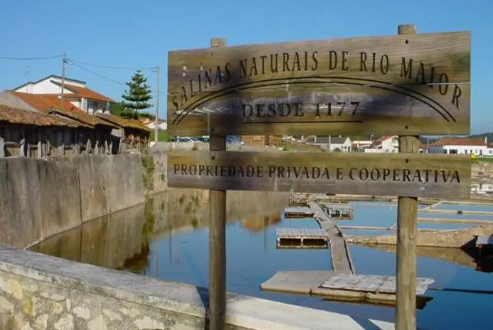 Bild: Turismo Rio Maior · Public domain Salinas da Fonte da Bica