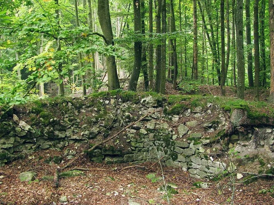 Slika: Gras-Ober · CC BY-SA 3.0 Burgruine Schlossberg (Bruckdorf)