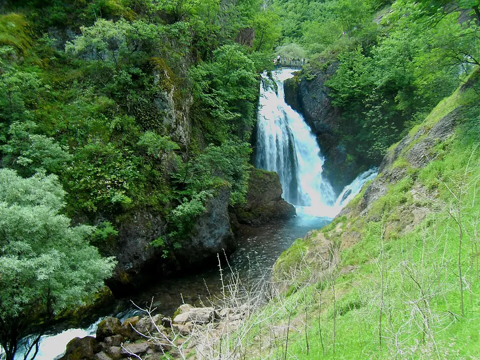 Wasserfall des Weißen Drin