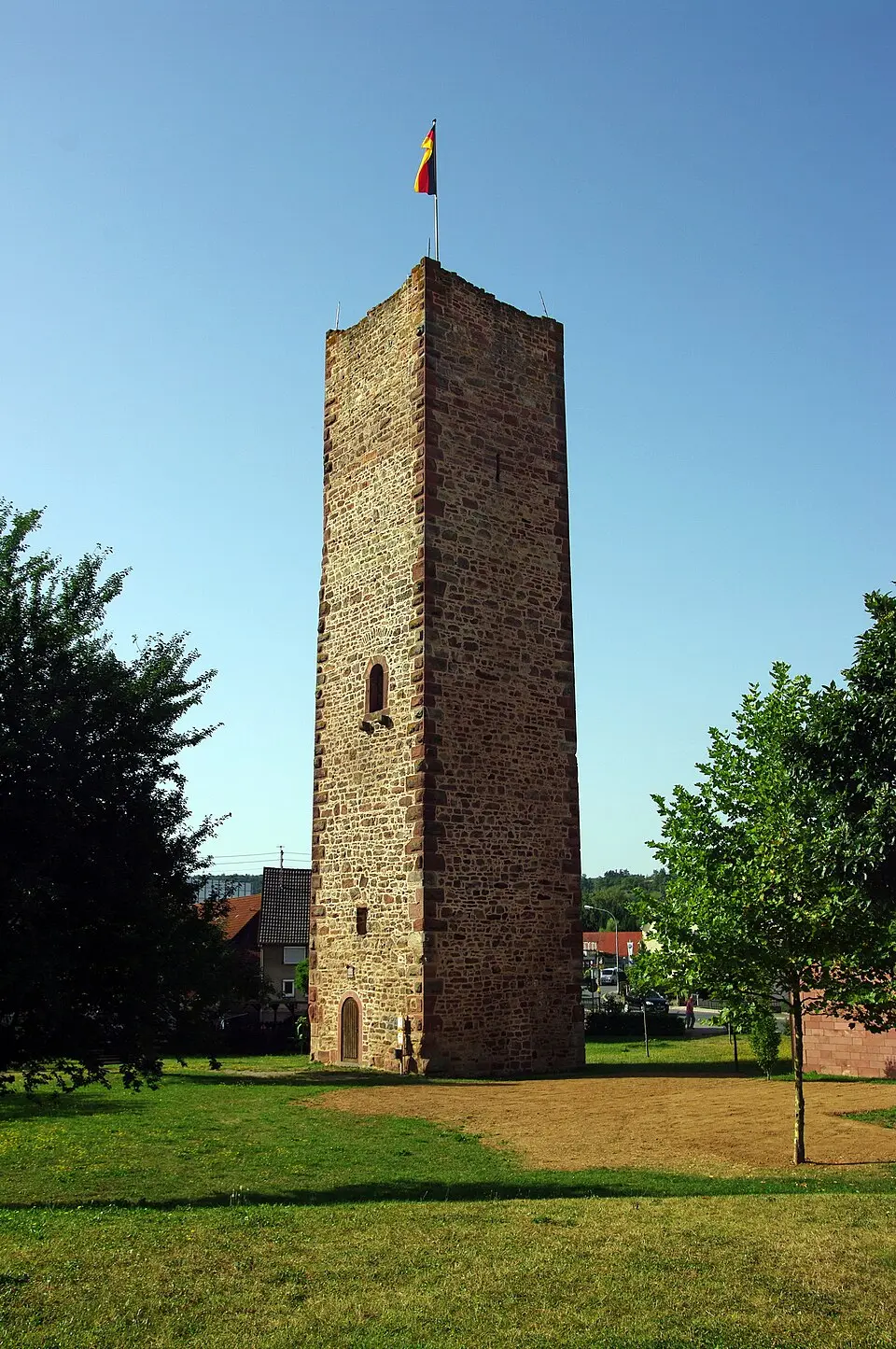 Immagine: Bgabel · CC BY-SA 3.0 Untere Burg Hardheim