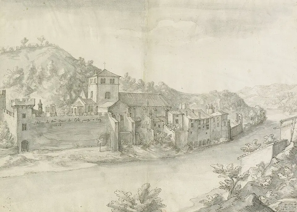 abbaye de l'Île Barbe