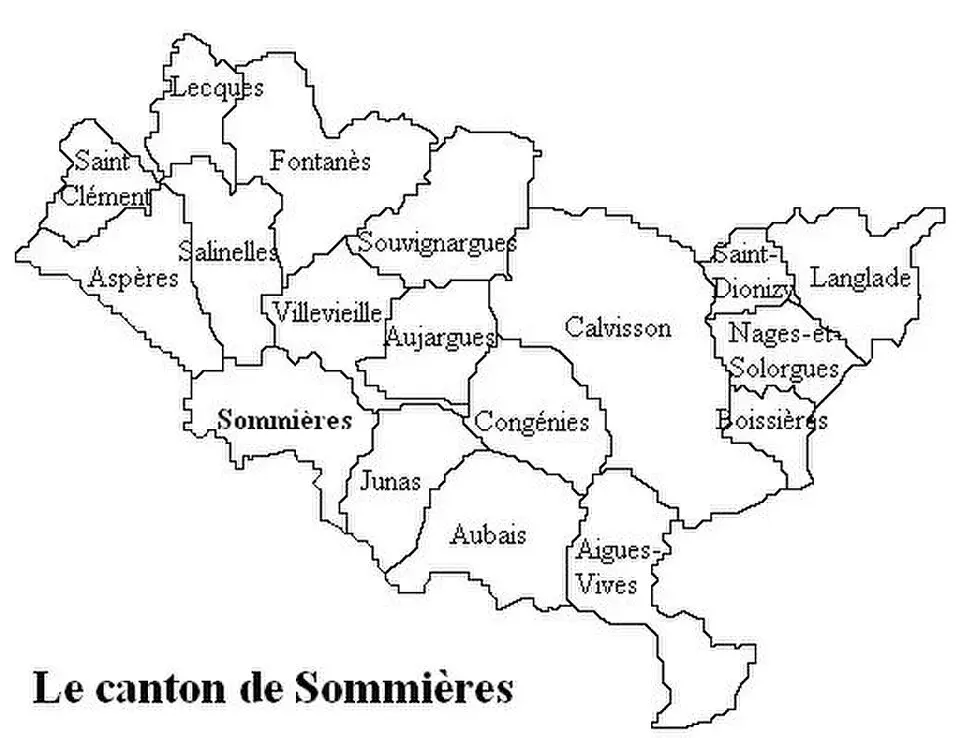 canton de Sommières