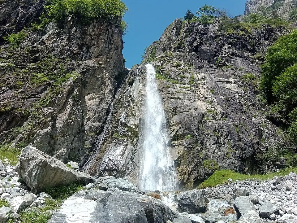 cascade des Sept Laux