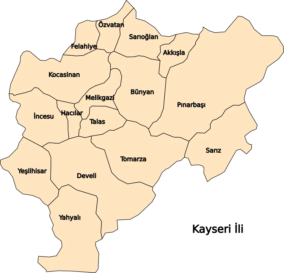 Wikimedia Commons · Public domain Kayseri