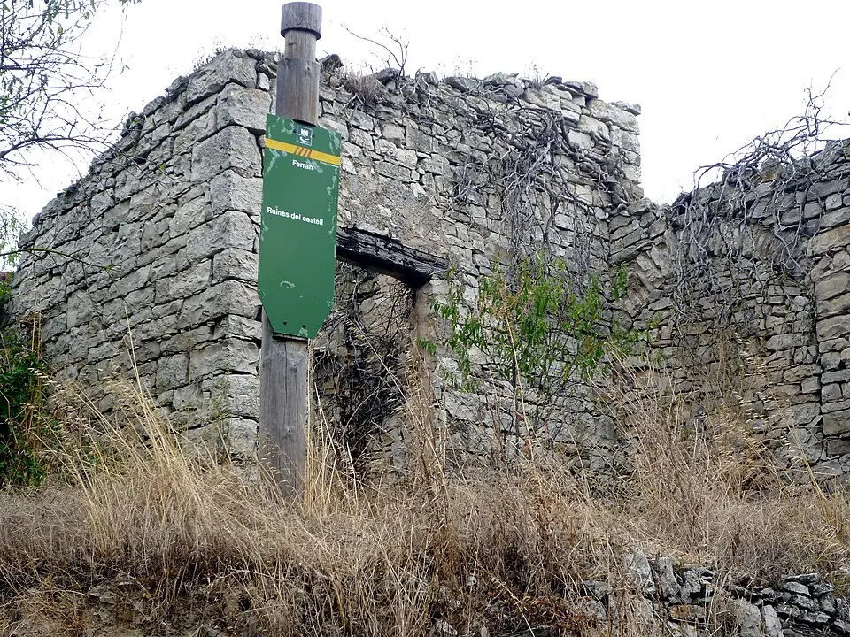 Bild: Isidre blanc · CC BY-SA 3.0 Castillo de Ferrán