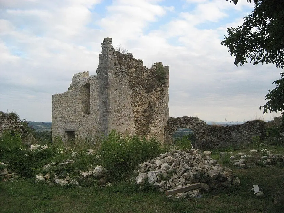 Bild: Modzzak · Public domain Burg Zrin
