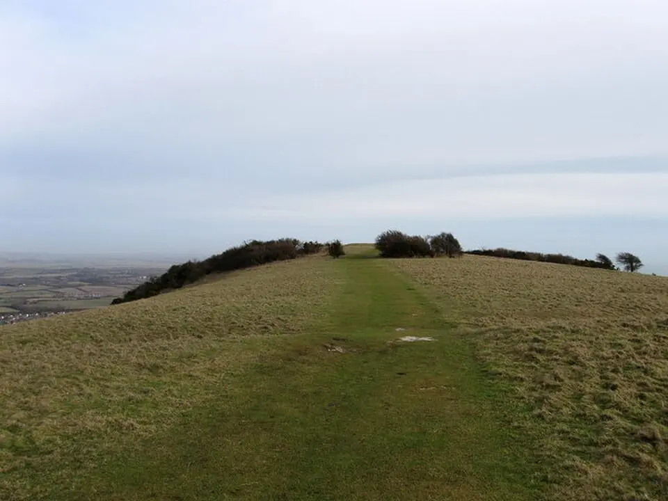 Neolithic causewayed enclosure on Combe Hill