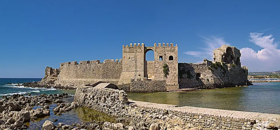 Bild: Ioannis Houvardas · CC BY-SA 3.0 Κάστρο της Μεθώνης