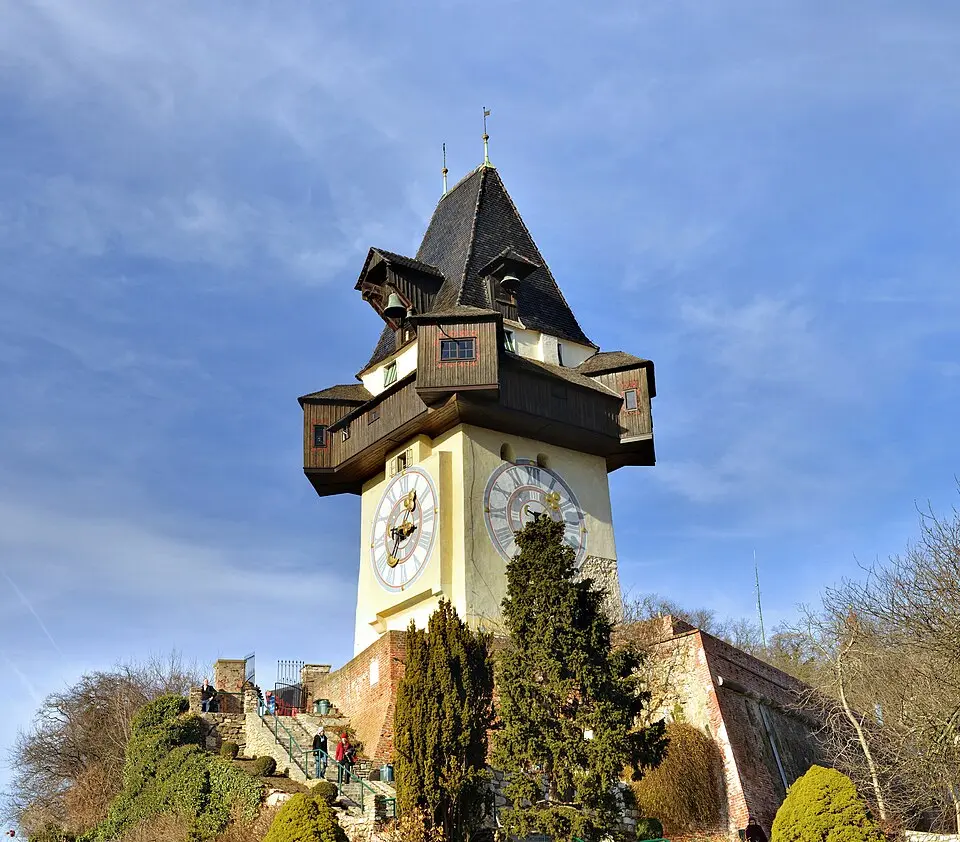 Bild: Taxiarchos228 · CC BY 3.0 Grazer Uhrturm