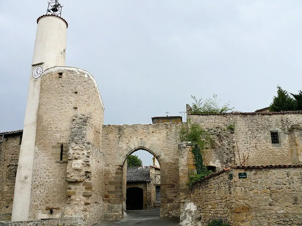 porte fortifiée de Chas