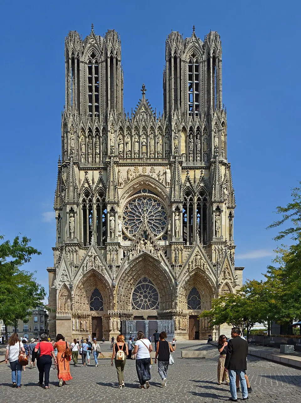 Bild: Ludvig14 · CC BY-SA 4.0 Kathedrale von Reims