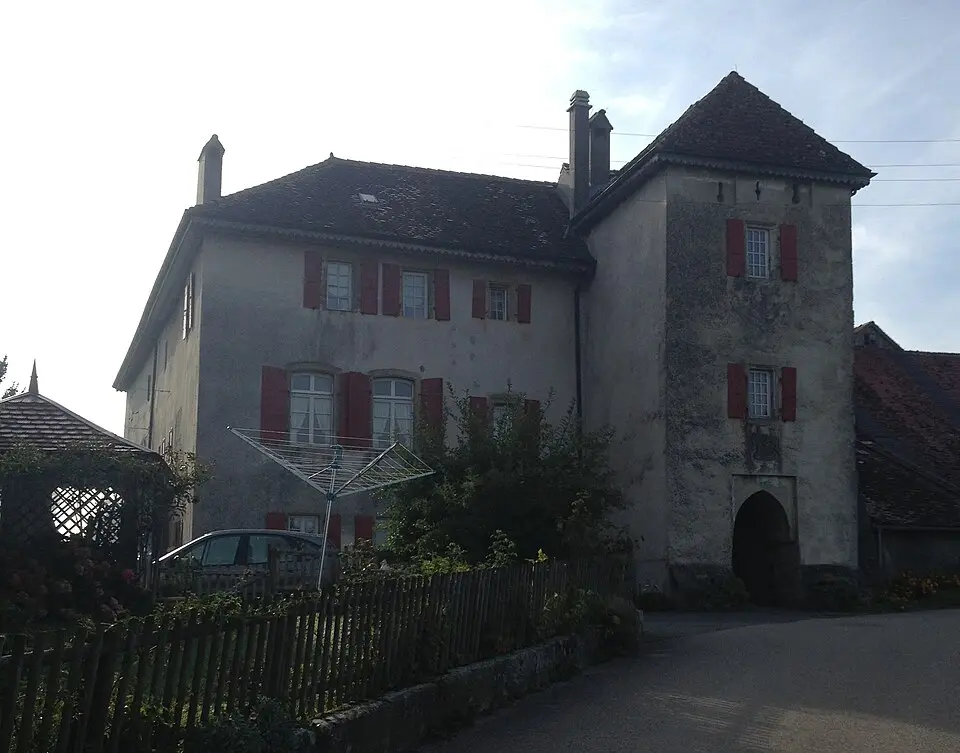 Schloss und alter Bergfried