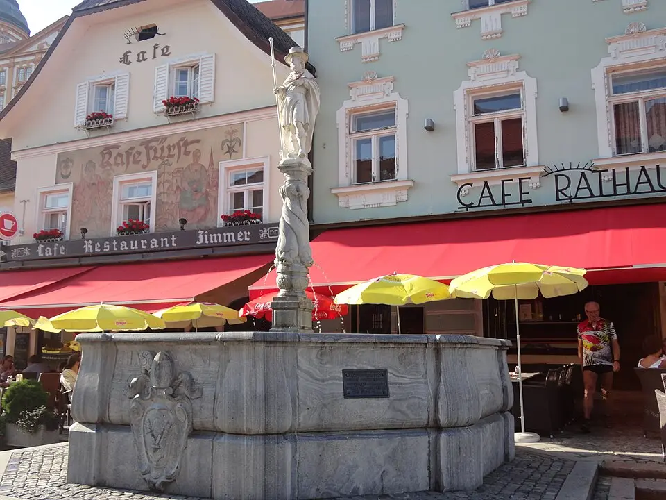 Bild: Michael Fleischhacker · CC BY-SA 3.0 Kolomanibrunnen