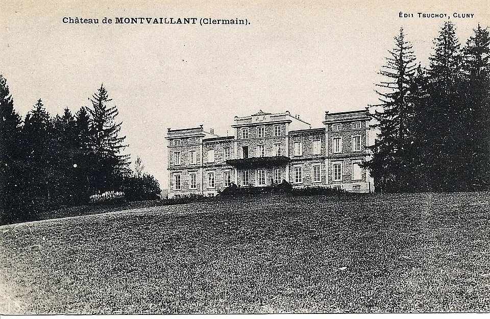 Bild: Truchot, Cluny · Public domain château de Montvaillant