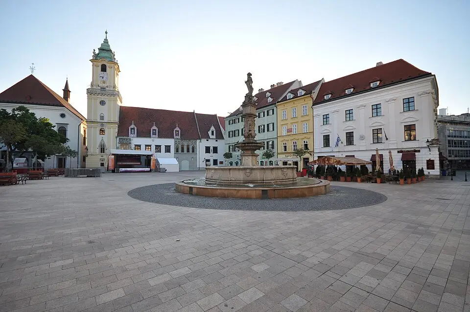 Pressburg: Der Hügel, auf den die Könige zu Pferd ritten