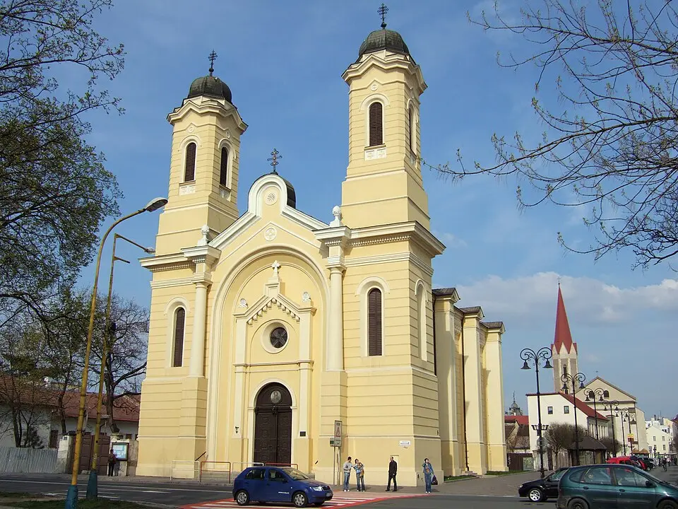 Bild: Marian Gladis · Public domain Košice: Die Holzkirche, deren Teile man nummerierte