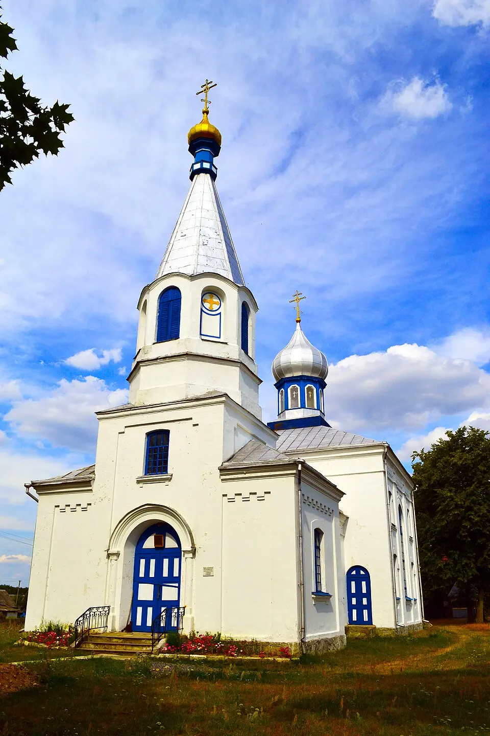 Bild: Renessaince · CC BY-SA 3.0 Царква ўзьвіжаньня Сьвятога Крыжа (Аранчыцы)