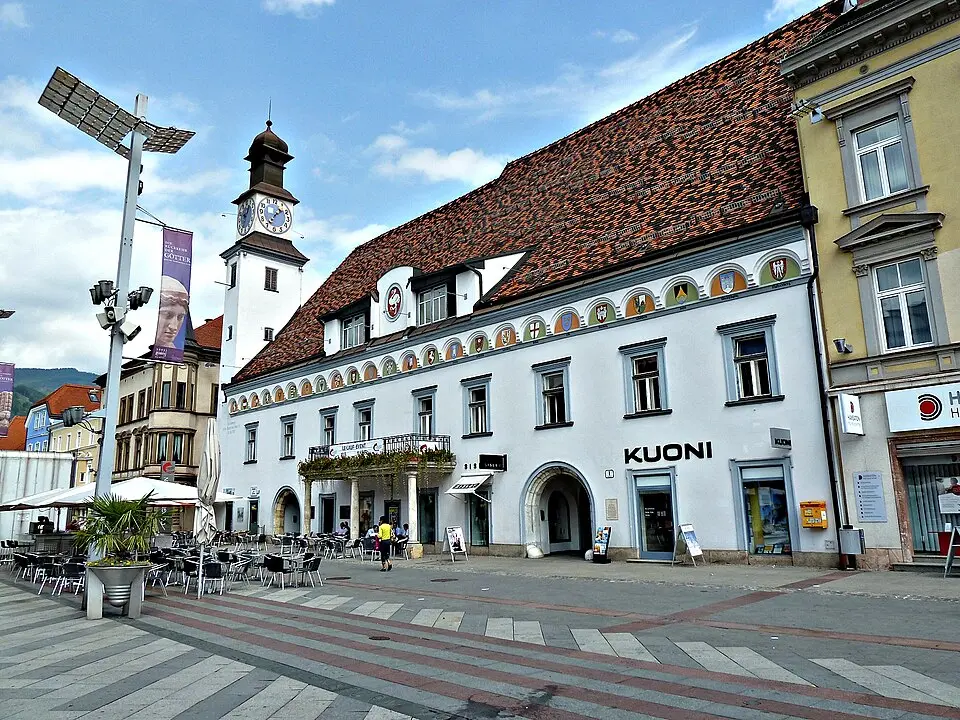 Image: Obersteirer · CC BY-SA 3.0 Altes Rathaus Leoben