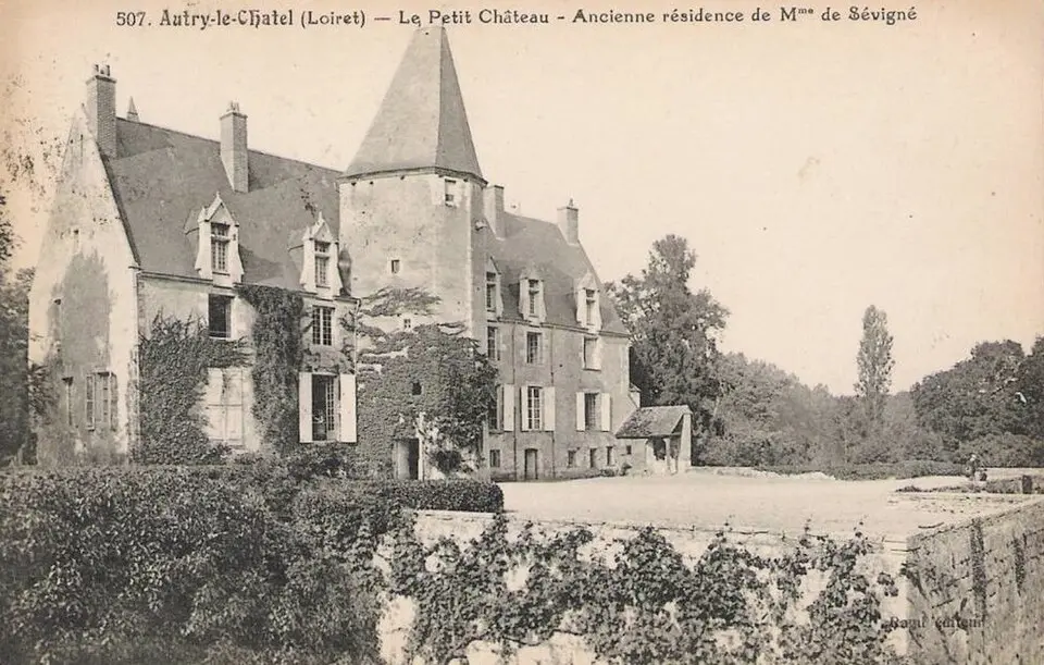 Bild: Carte postale · Public domain Petit château d'Autry-le-Châtel