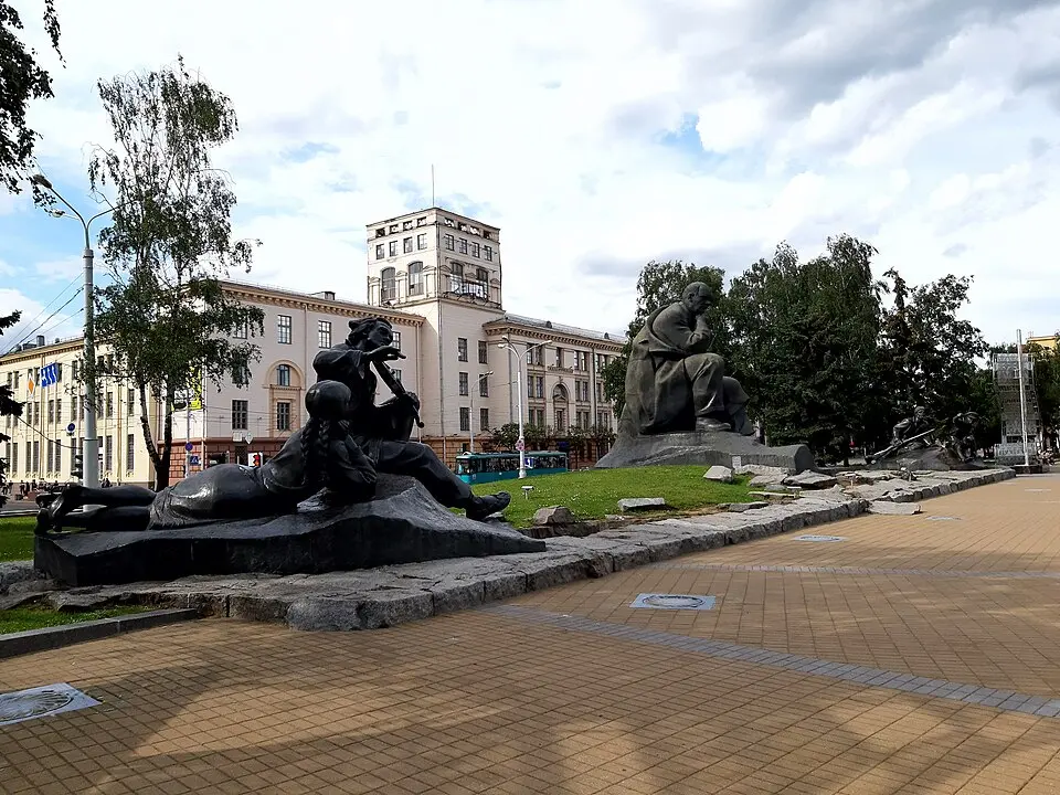Bild: Чаховіч Уладзіслаў · CC BY-SA 3.0 Jakub-Kolas-Platz