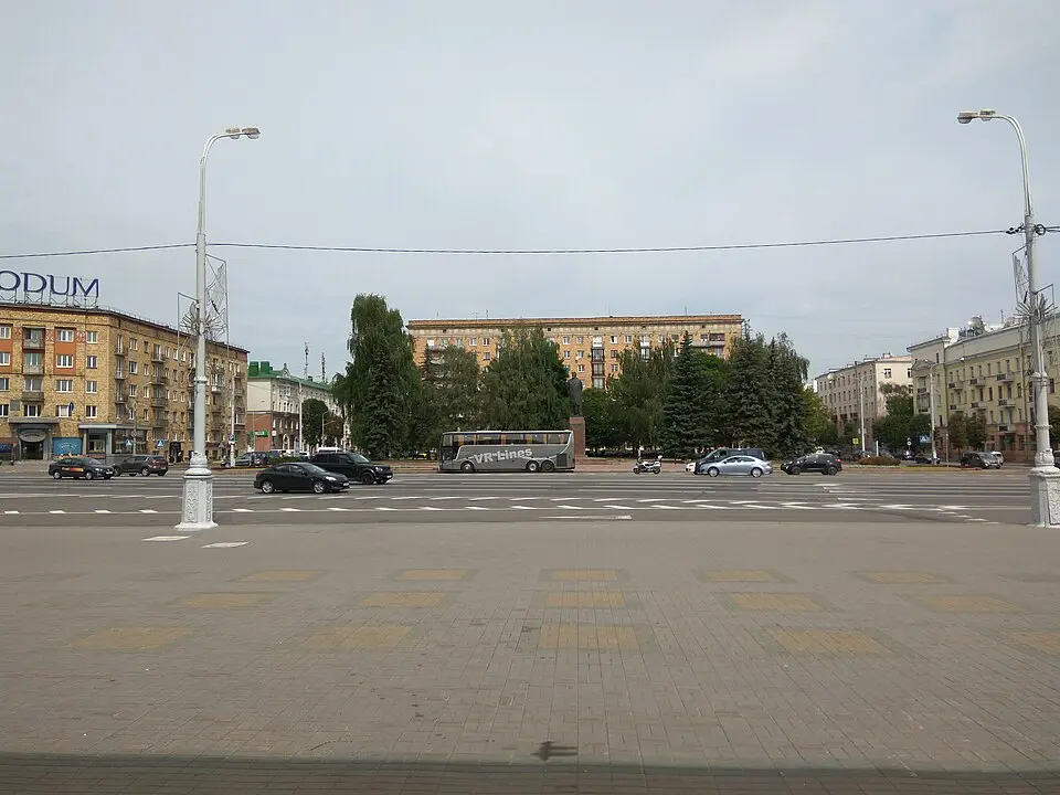Bild: Чаховіч Уладзіслаў · CC BY-SA 3.0 Плошча Калініна
