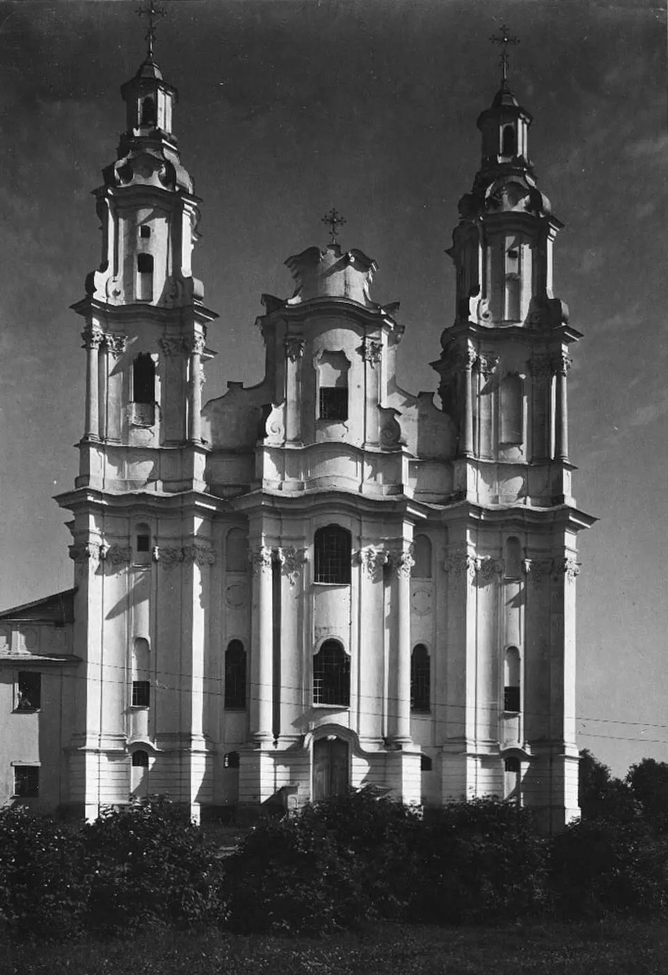 Obrázek: Jan Bułhak · Public domain Манастыр базыльянаў (Беразьвецкі)