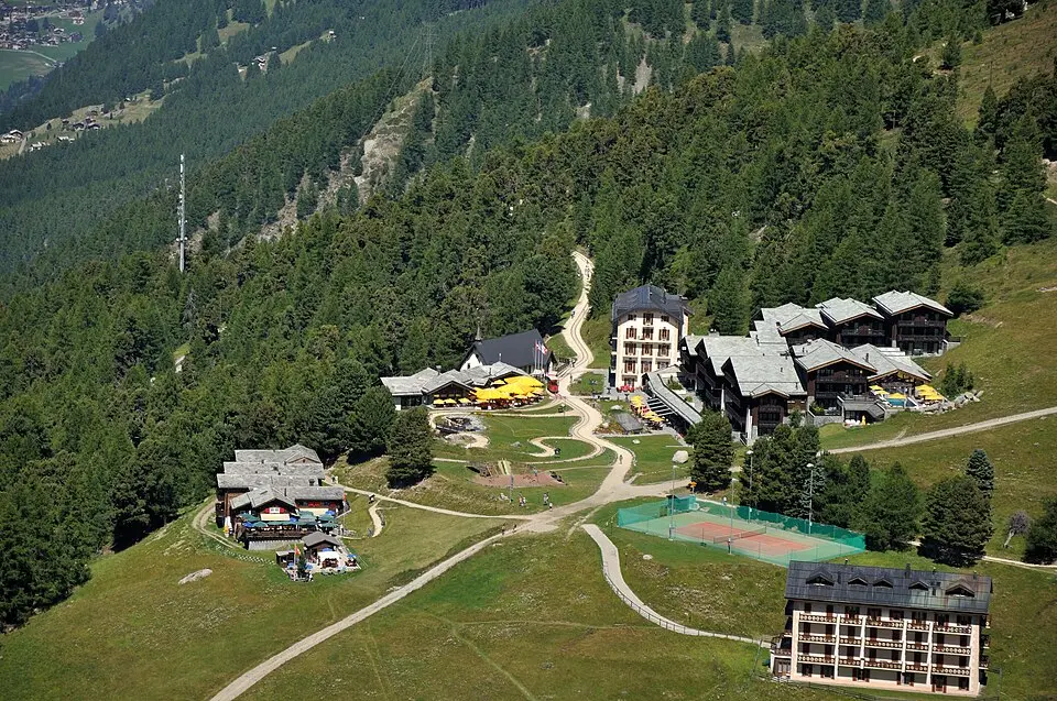 Bild: Hansueli Krapf This file was uploaded with Commonist. · CC BY-SA 3.0 Riffelalp Resort