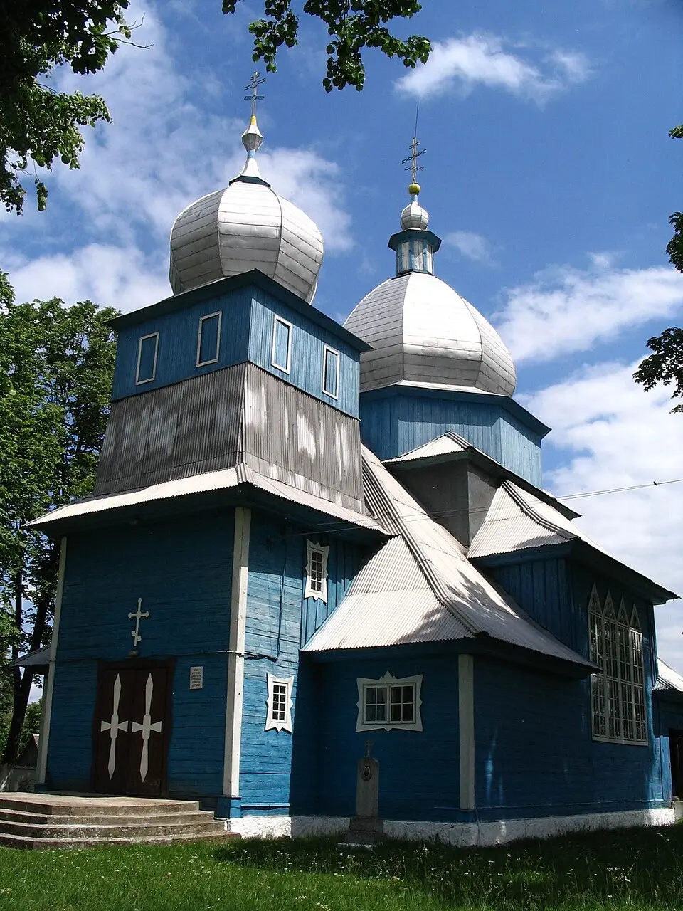 Bild: Palacyk · CC BY-SA 3.0 Царква Нараджэньня Божай Маці (Лыскава)
