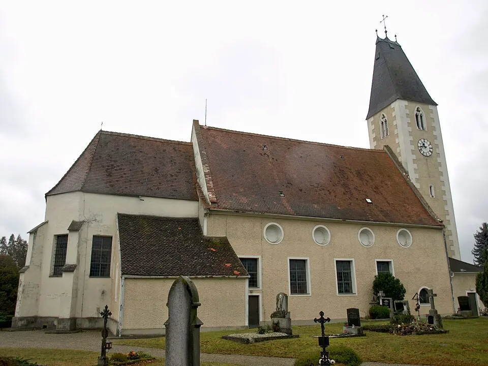 Bild: Grubernst (talk) · CC0 Pfarrkirche Hafnerbach