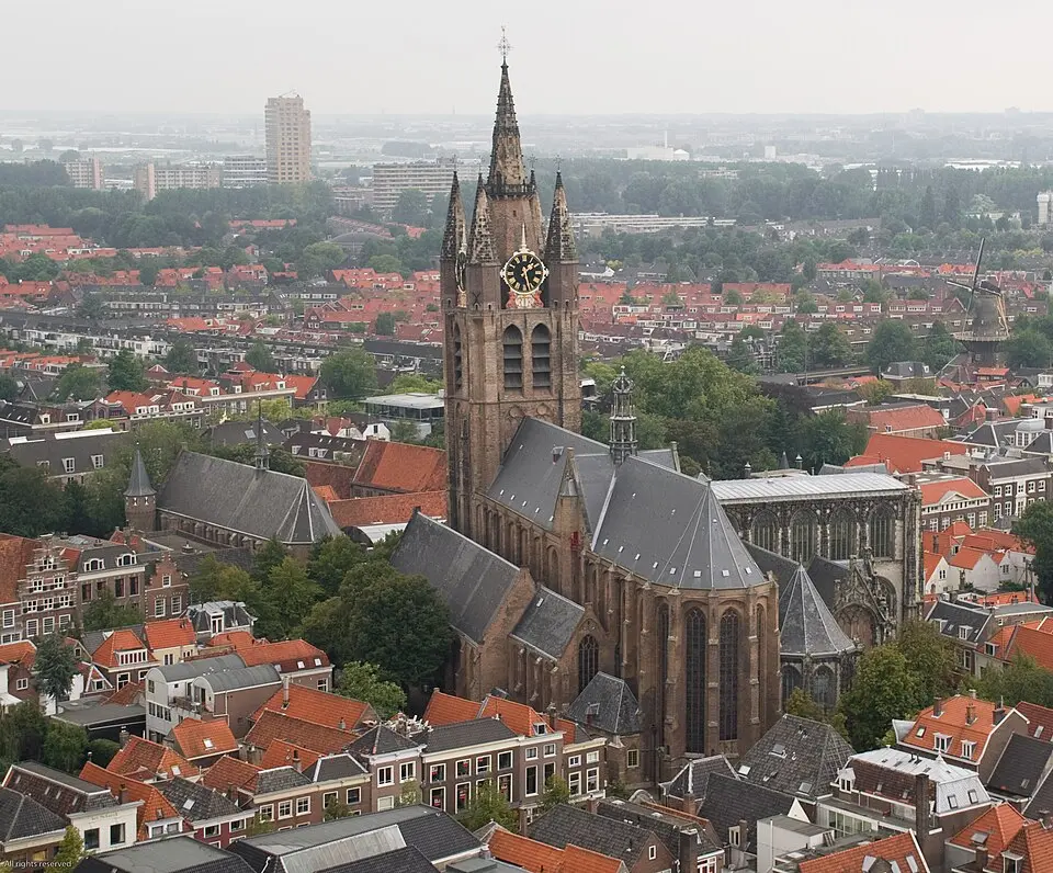 Bild: Ferditje · CC BY-SA 3.0 Oude Kerk (Delft)