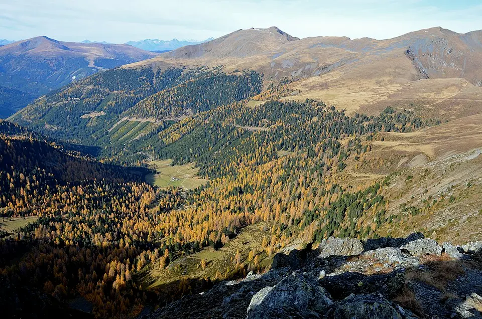 Bild: Johann Jaritz · CC BY-SA 3.0 AT Die Gurktaler Alpen und ihre Gipfel und Seen