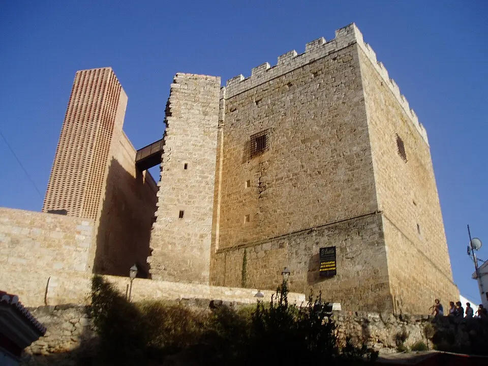 castle and city walls of Requena
