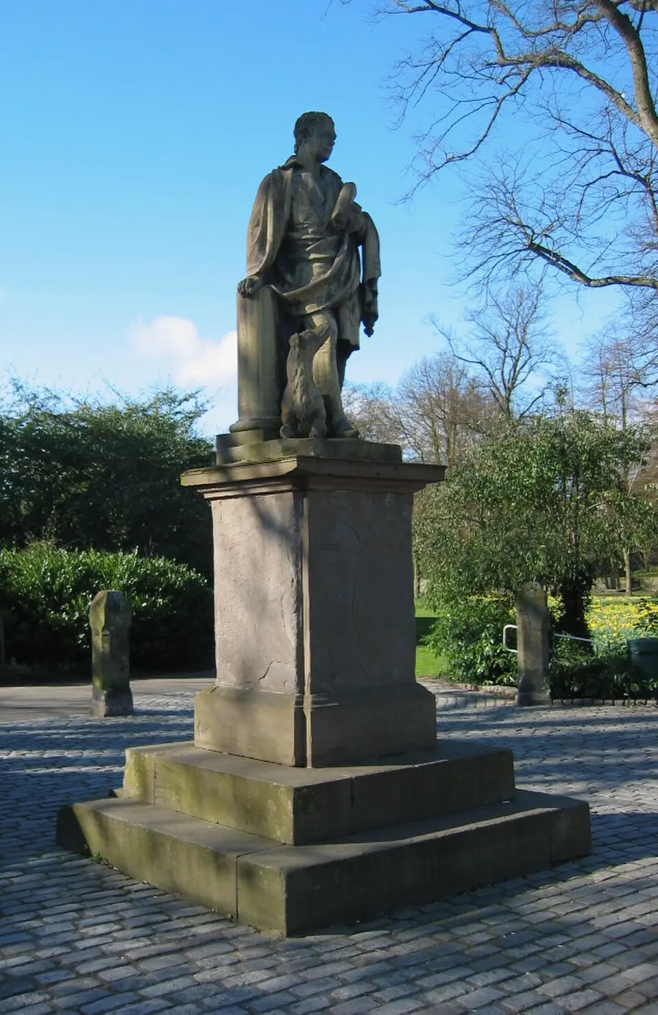 Bild: Seasider53 · CC BY-SA 4.0 Statue of Walter Scott