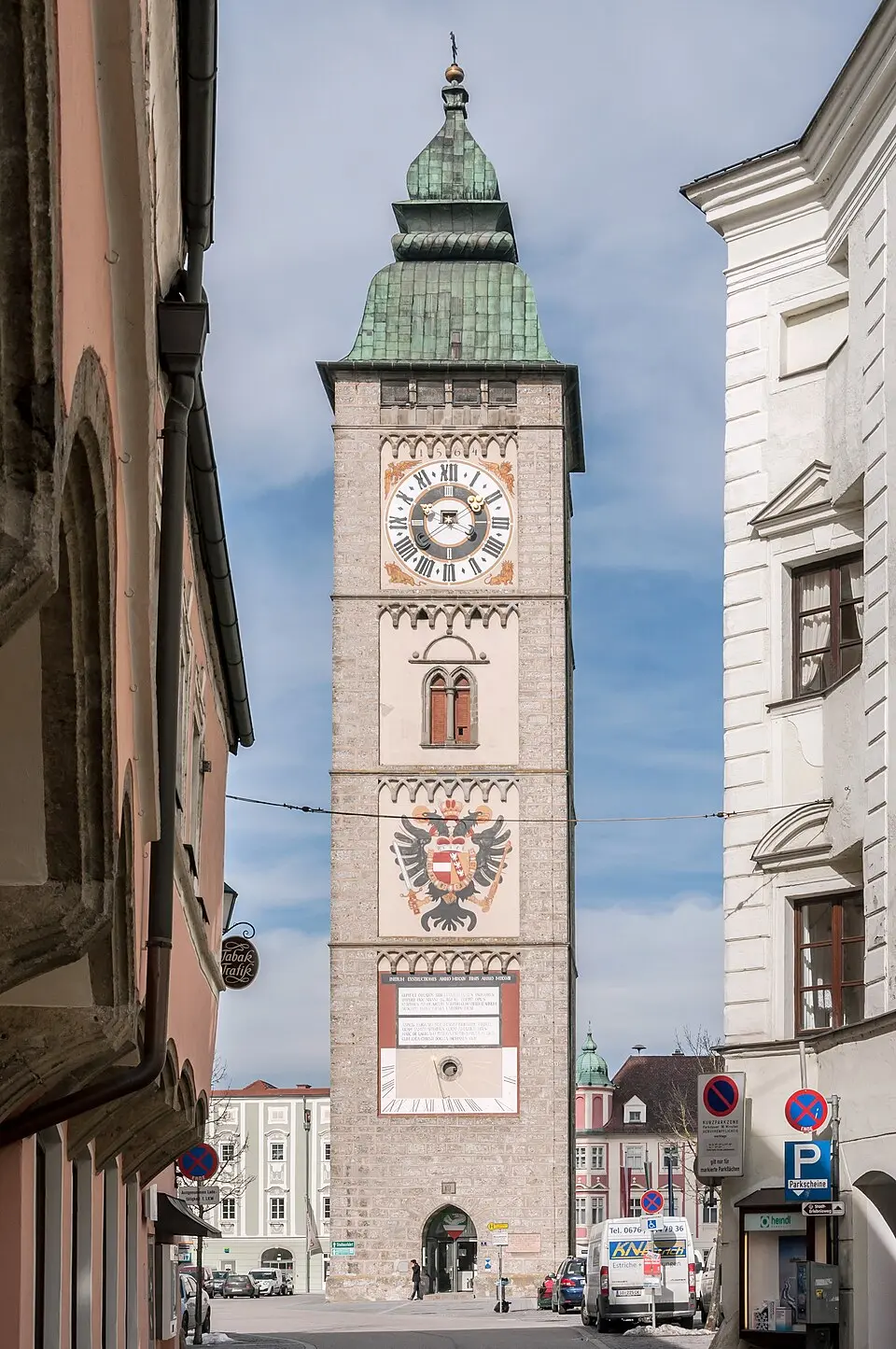 Bild: Isiwal · CC BY-SA 3.0 AT Stadtturm Enns