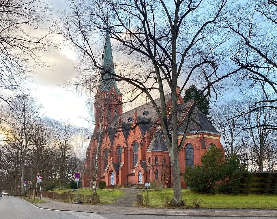 Immagine: Minderbinder · CC BY-SA 4.0 Erlöserkirche Lohbrügge